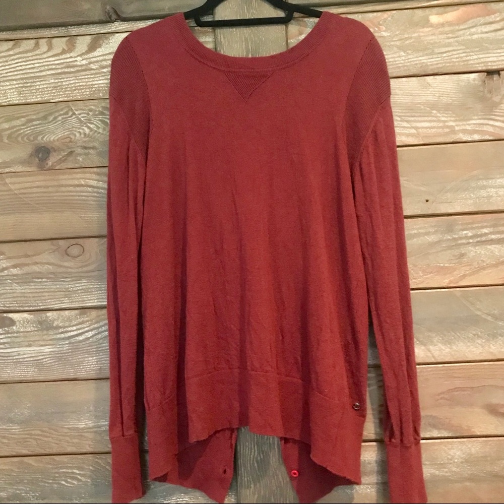 NWOT Lululemon open back sweater